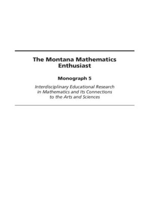 cover image of Interdisciplinary Educational Research In Mathematics and Its Connections to The Arts and Sciences